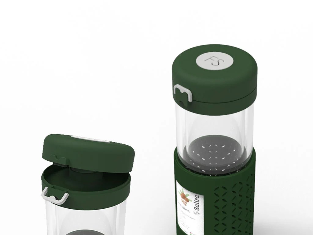 The bottle’s lock system