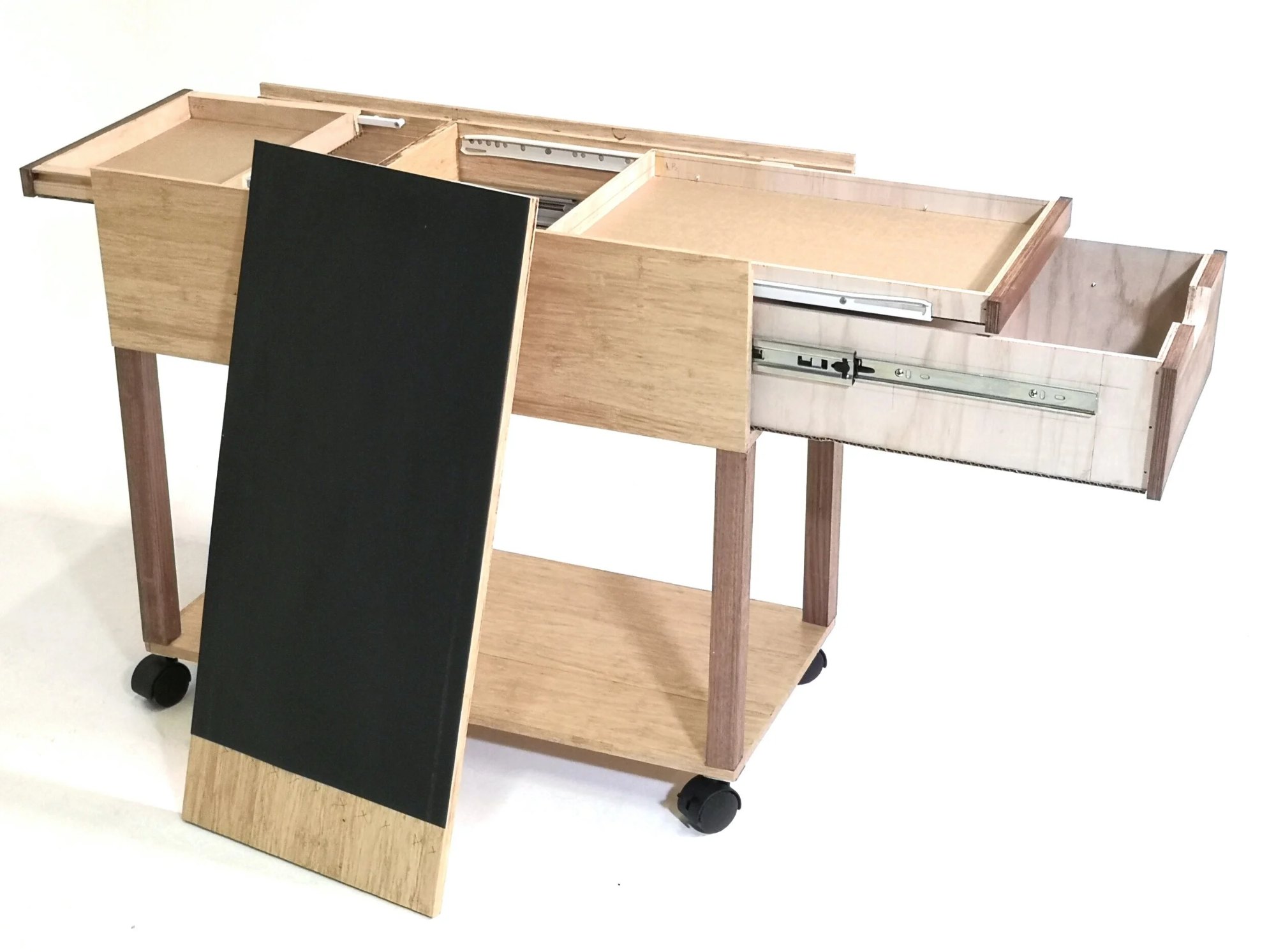 A bamboo take on active office furniture by Kevin Ven