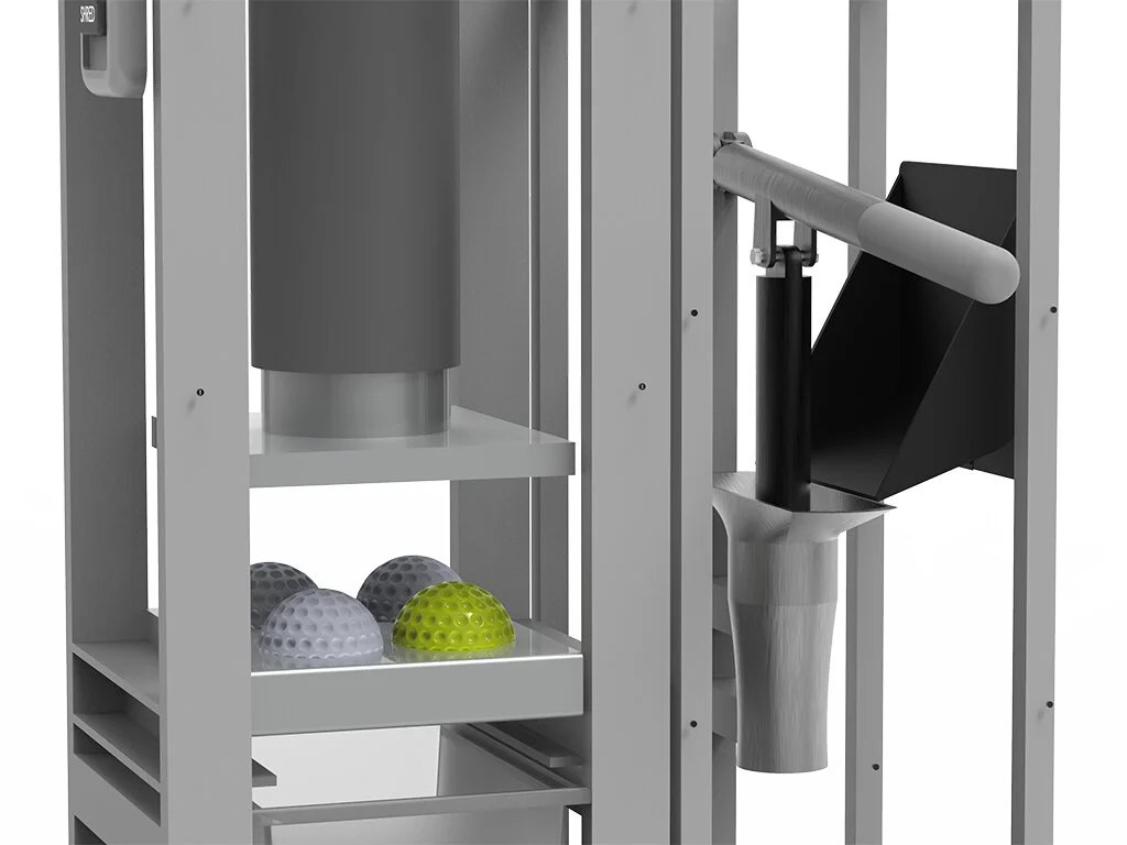 Similar to the Precious Plastic model, the ‘chips’ are then injection moulded