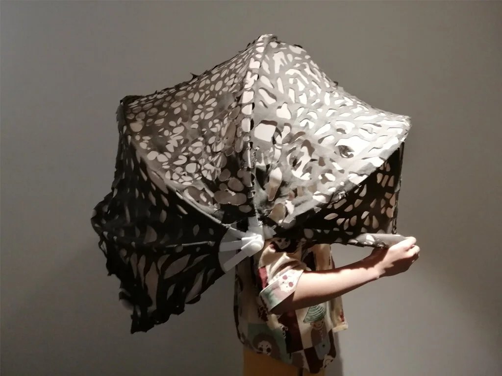 People wear the bubble in standing position
