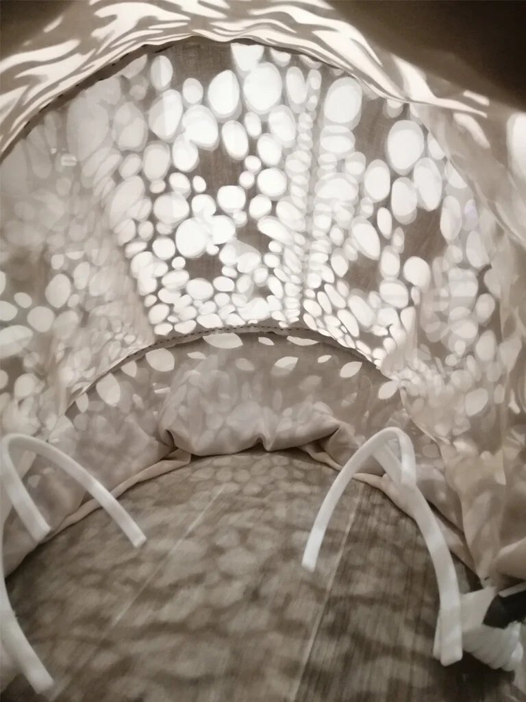 The inside view of the bubble