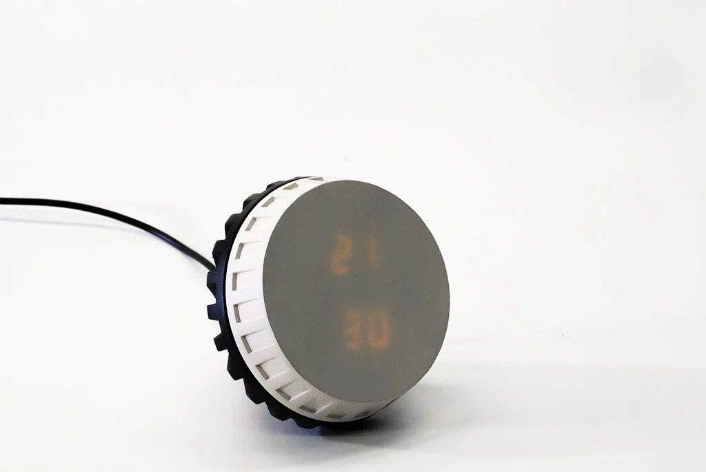 Final prototype with activated display