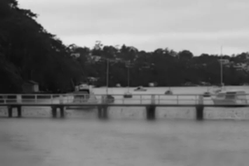 Gymea Bay Baths: 70mm focal length, 60 second exposure time
