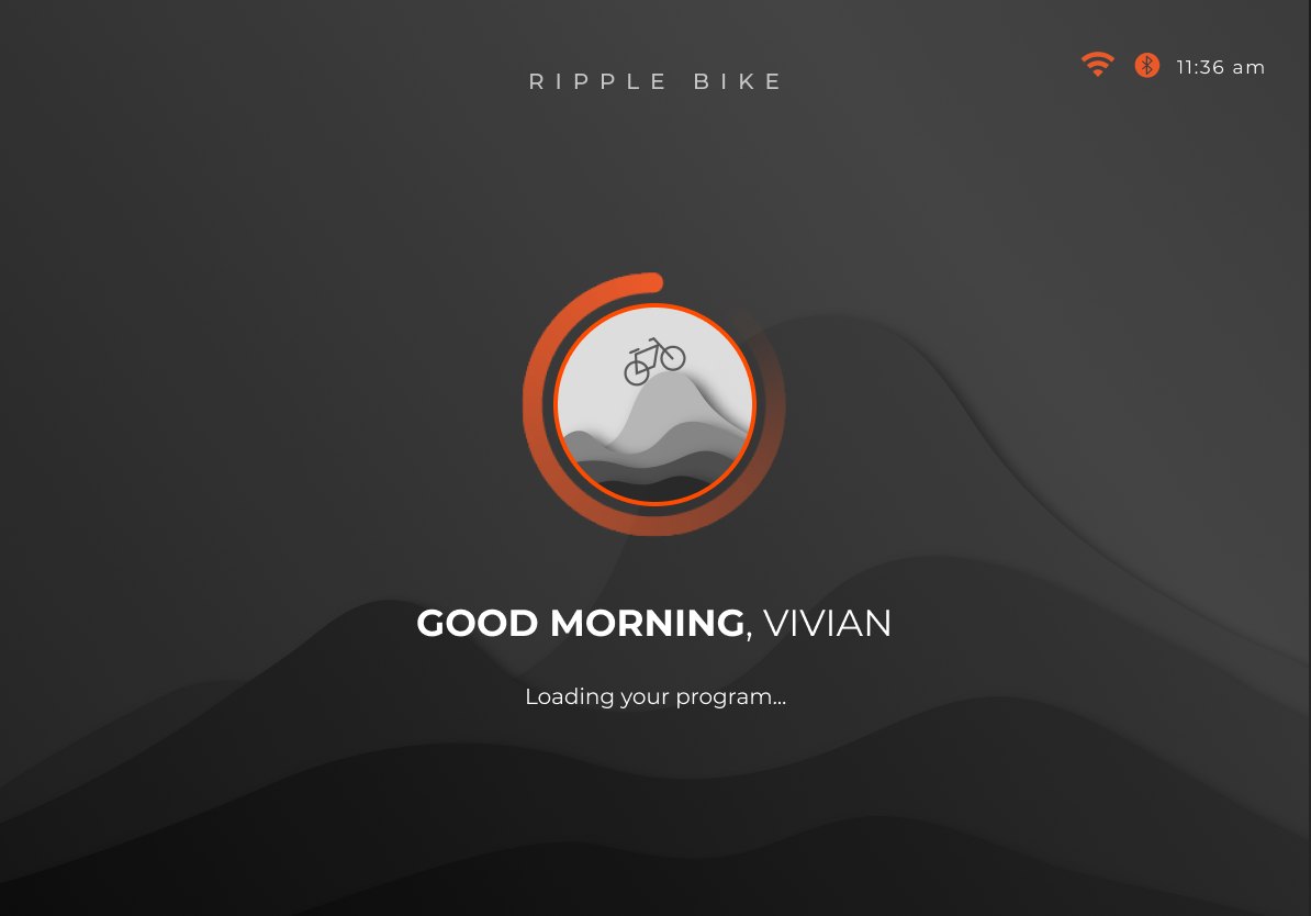 User Interface design loading screen