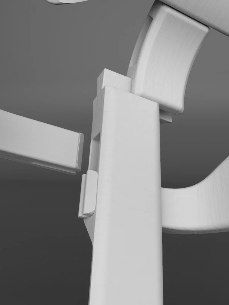 The simple push and transition fit joints provide a strong structure to help provide the protection that is required