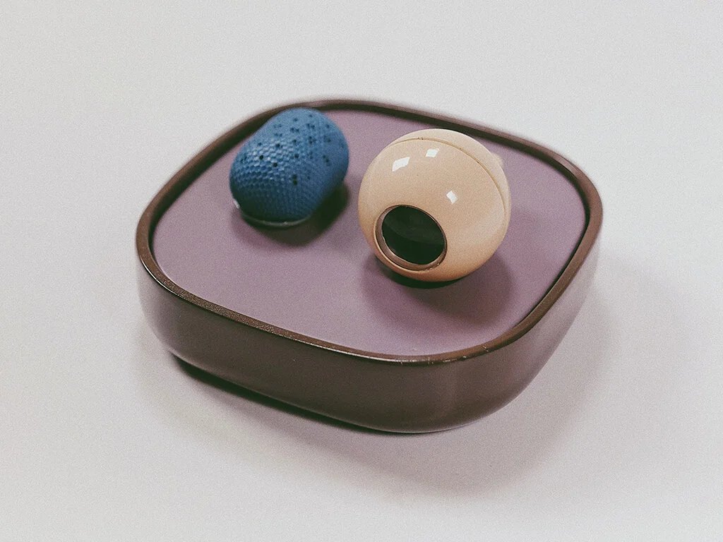The Camera and microphone are out of sight hidden in the lower compartment of the wireless charging base ensuring privacy and peace of mind