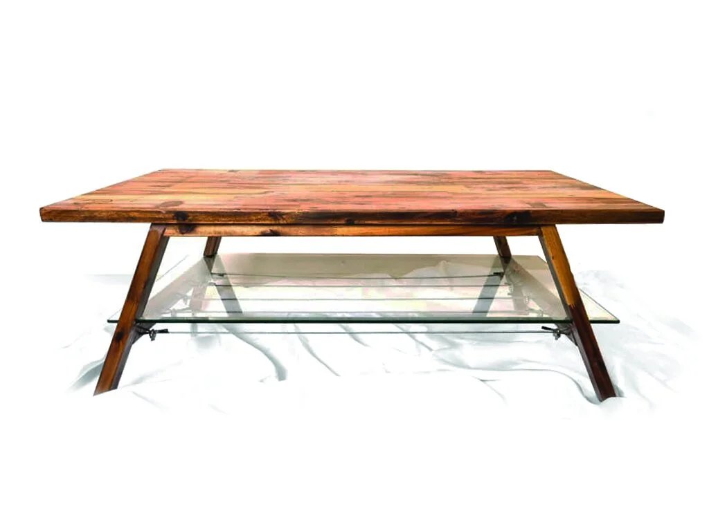 Front view Mélomaine coffee table