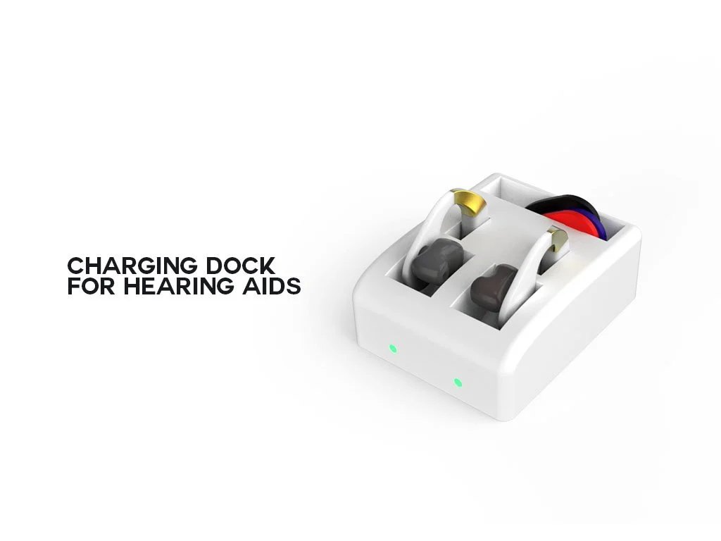 ENHANCE has a rechargeable battery and comes with a charging dock that gives up to 24 hours of continuous use, inclusive of up to 5 hours of streaming.