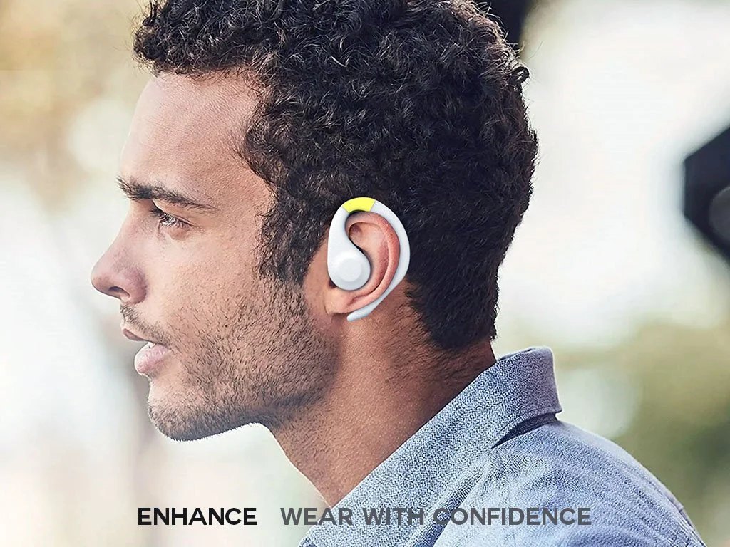 Wearing ENHANCE with confidence.