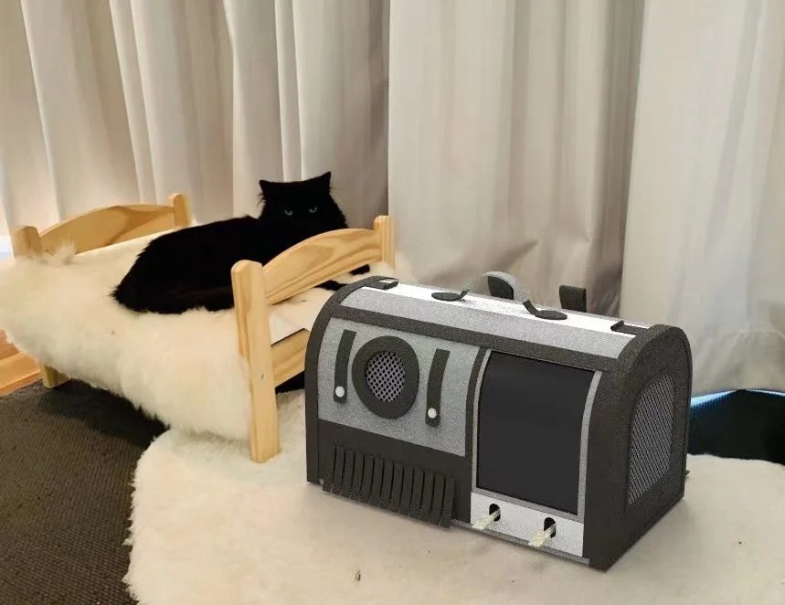 LuuMi Cat Travel Bag by Lu Haoshi