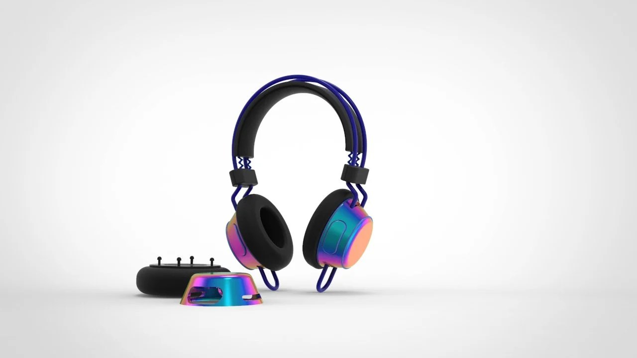 Ear cushions and cups are interchangeable using ball and socket snap fits, providing a secure connection while still being easy to pull apart by adults and children alike.