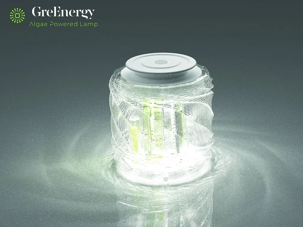 GreEnergy: An Algae-powered Lamp by Kiara McDonald