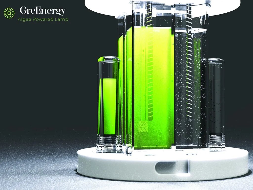 GreEnergy: An Algae-powered Lamp, image 2