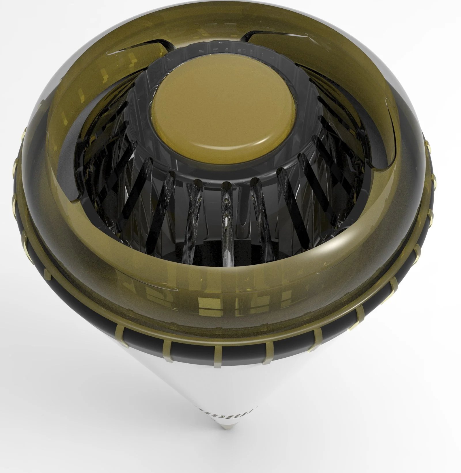 The shape of the scent accessories after installation