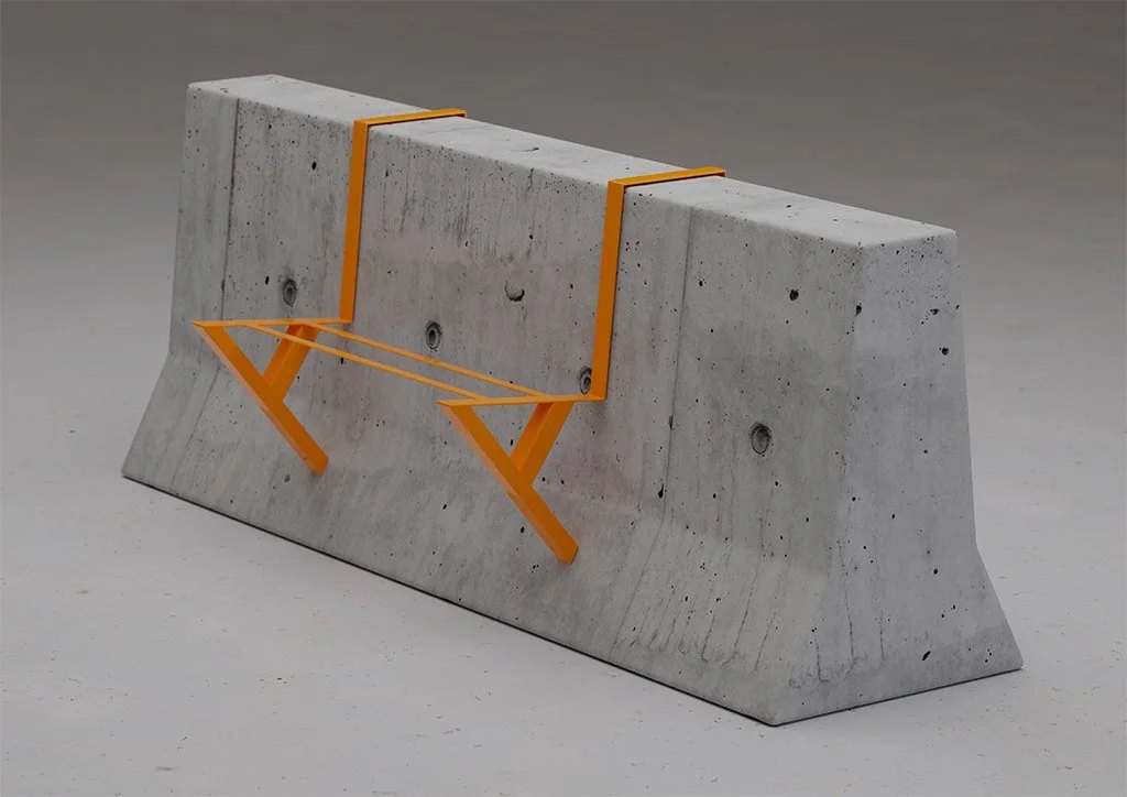 Barrier Bench by Luca Moujaes