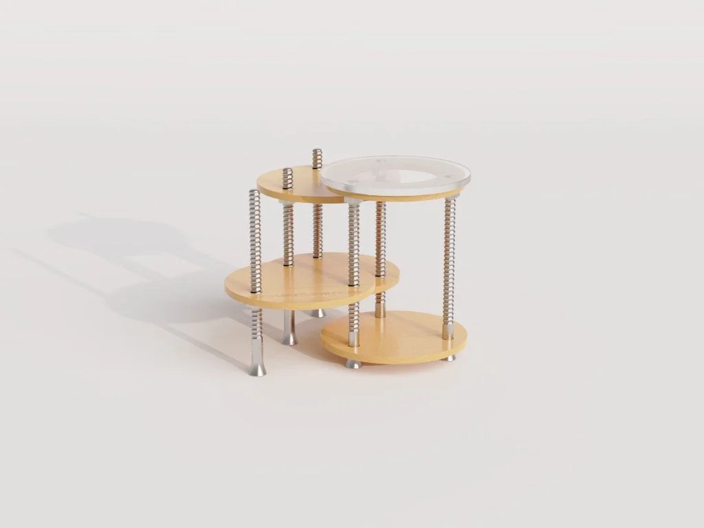 These components promote user creativity in assembling modular furniture pieces