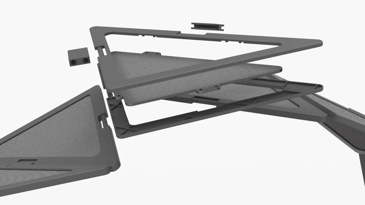 Exploded view of a module