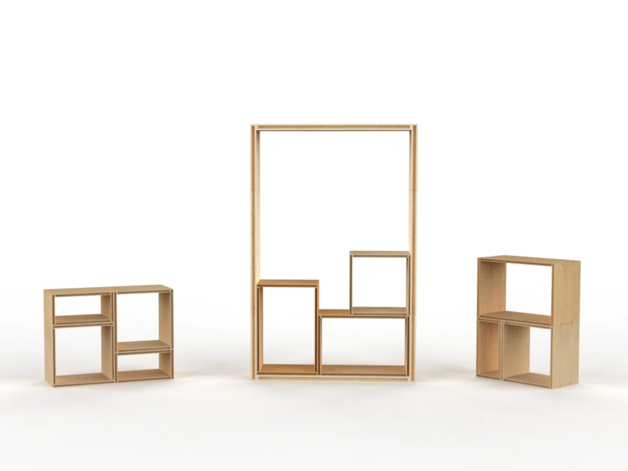 Adaptability features — allowing the user to build their furniture regarding their needs and space