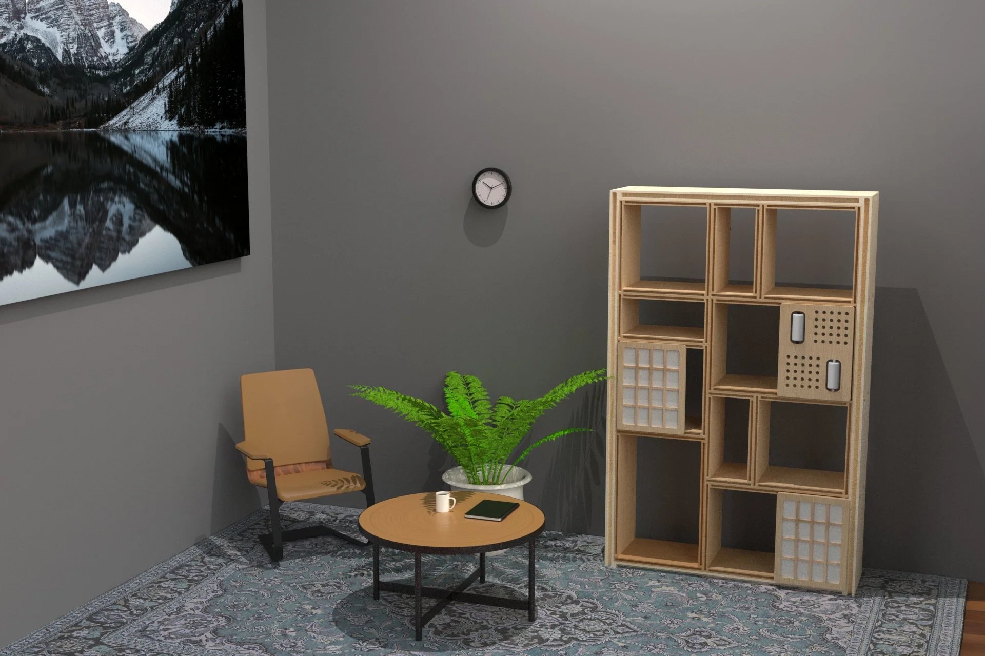 Hako in context — showing the scale of the product