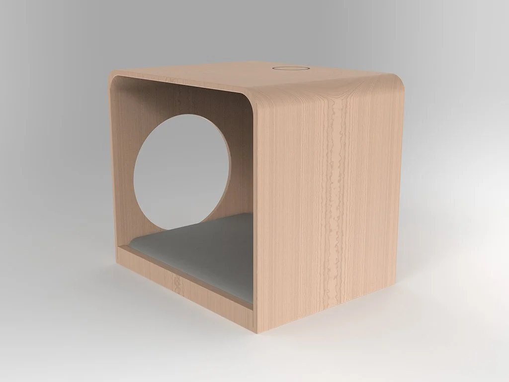 A different perspective of bedside table