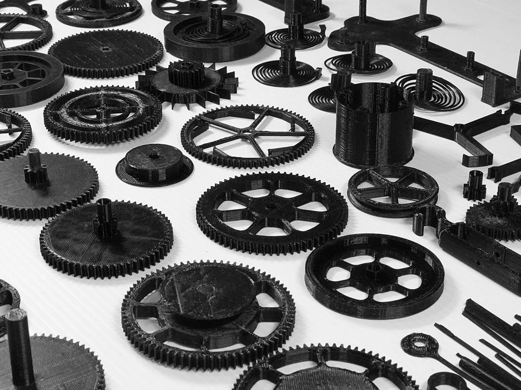 Rapid prototyping process: old parts
