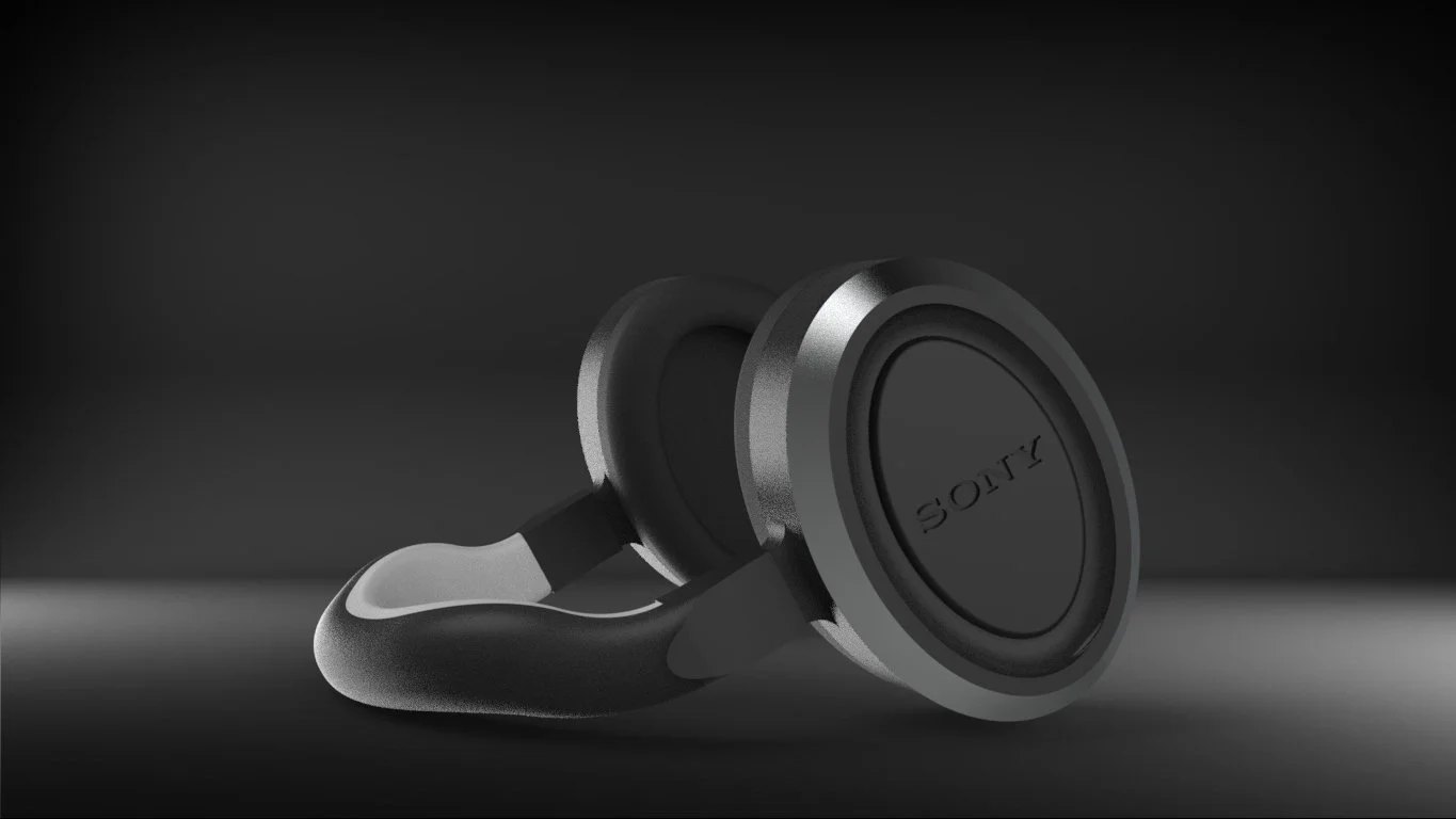 Sony HPTCS headphones off