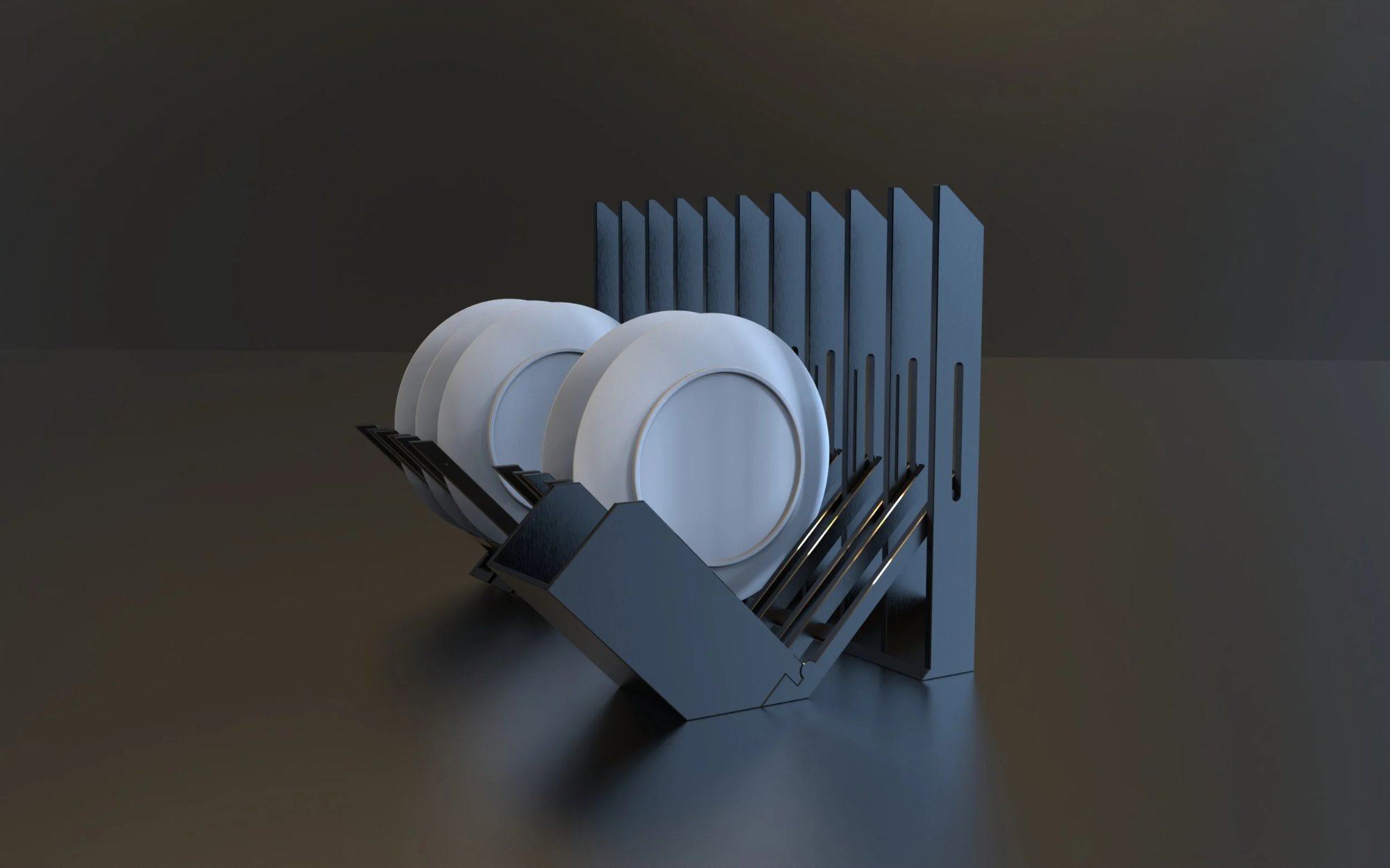 A cutlery slot, one of the attachments that allow for custom configurations