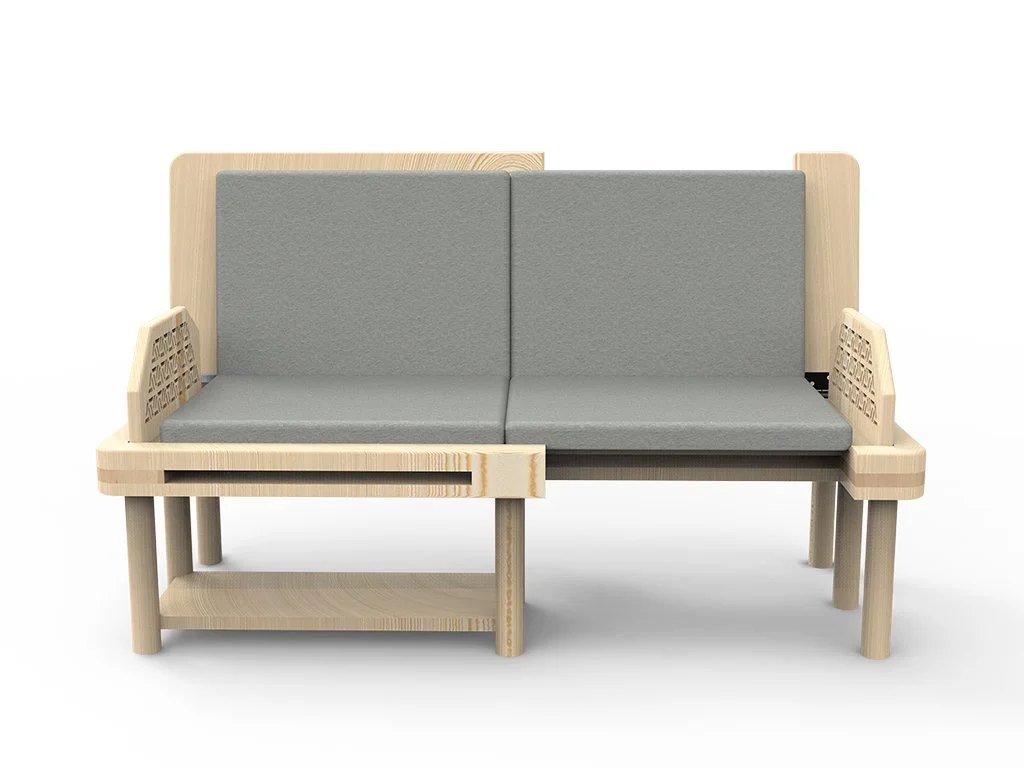 Compact Couch by Henry Donaldson