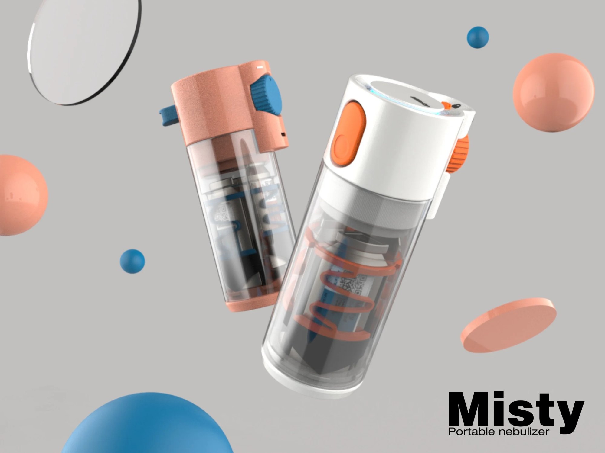 “Misty” Portable Nebuliser by Jung Hyun Pang
