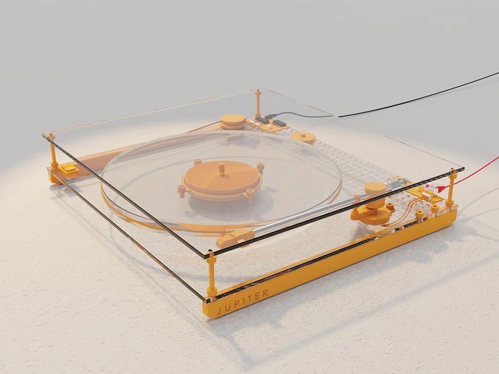 Jupiter Turntable: Simplicity through Modularity by Kurt Failagutan