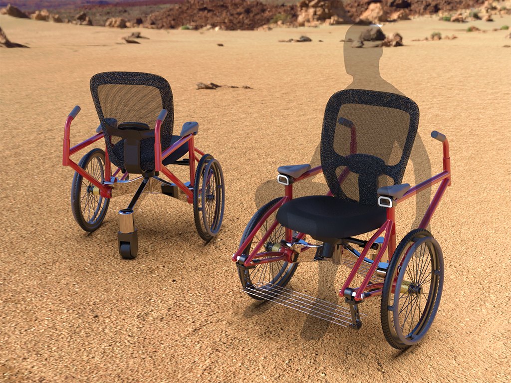 (Caption 3) Excellent seating posture and comfort