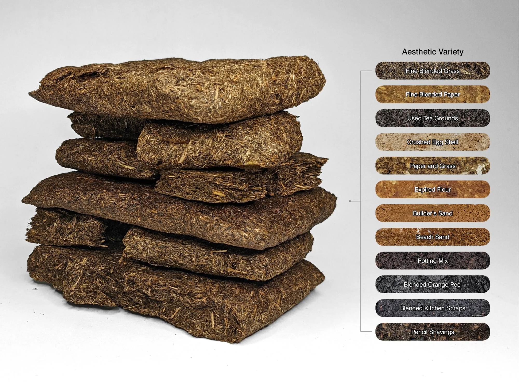 (AdNat Biomaterial) Designed for outdoor use, it will decay naturally back after several months.