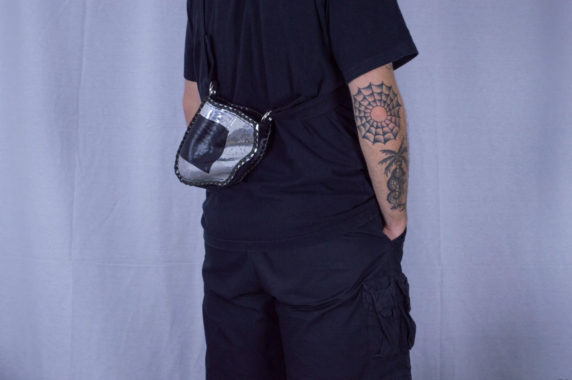 The bags final aesthetic is revealed through user interaction