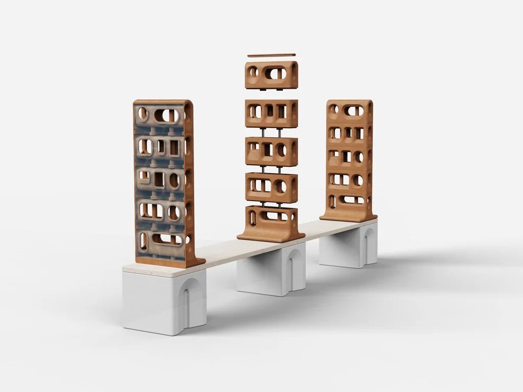 Passive Cooling with Terracotta Furniture by Maxine Franz