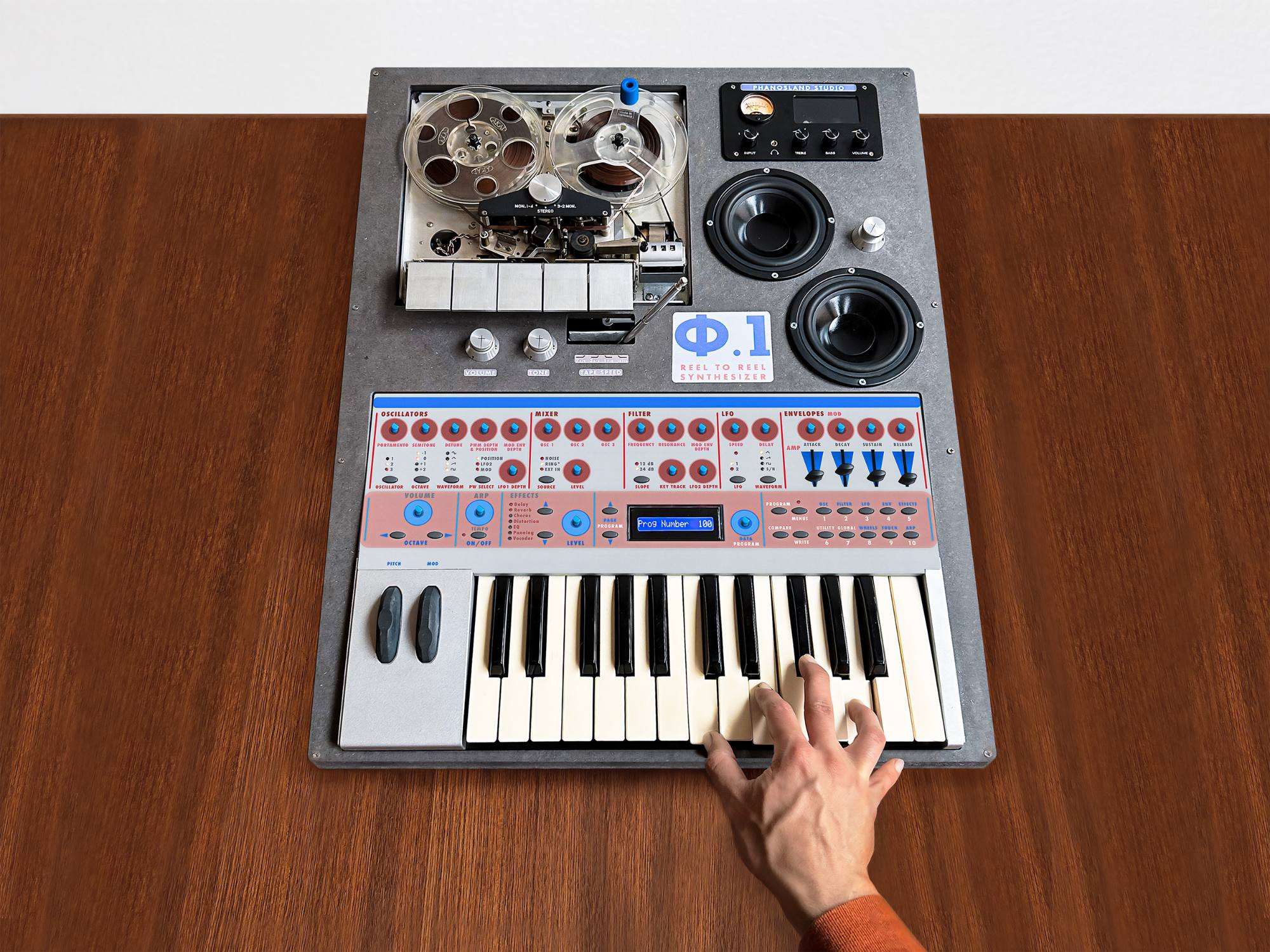 Φ.1 Reel to Reel Synthesizer by Phanos Proestos