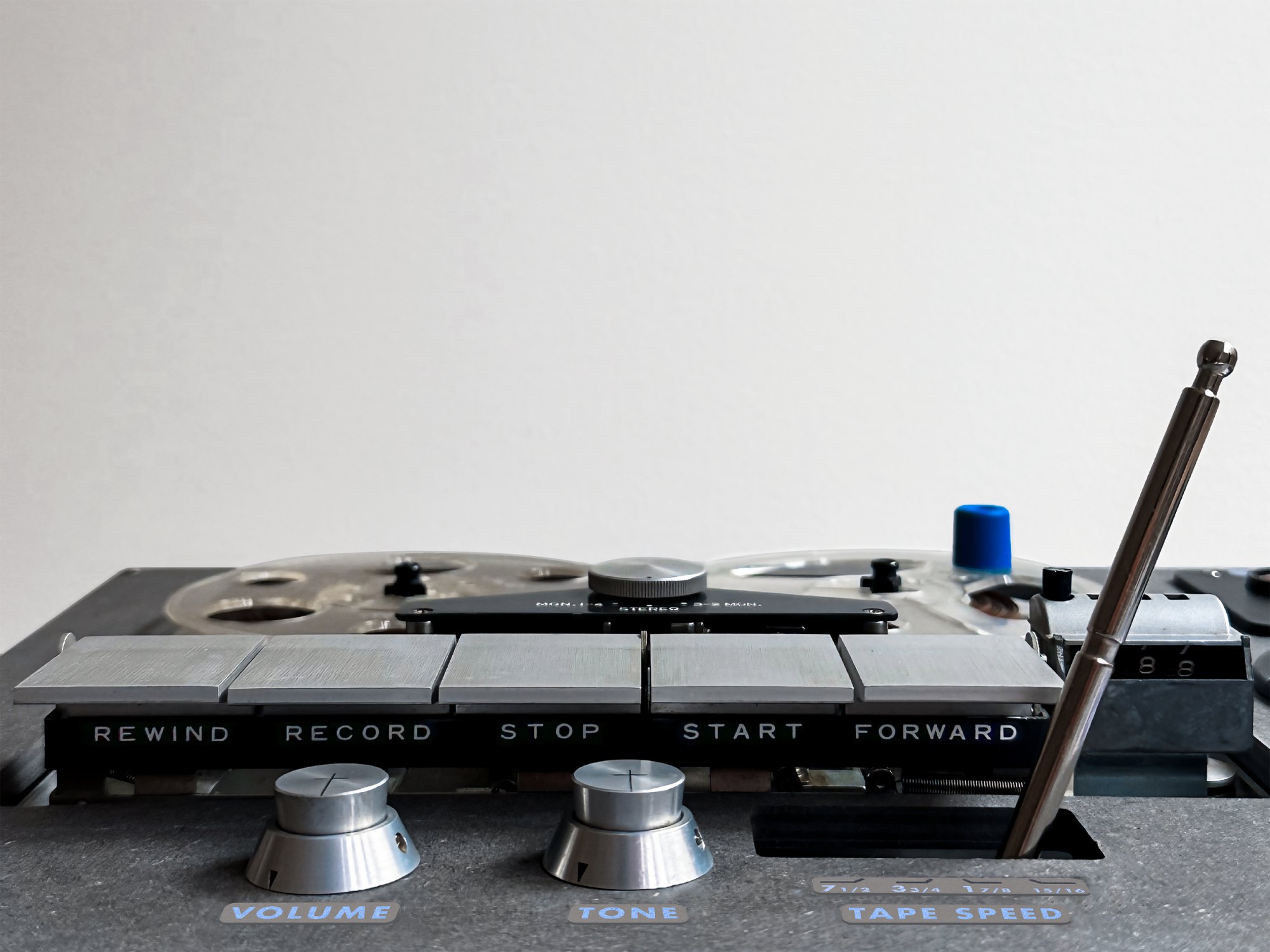 Detailed view of tactile and mechanical features.