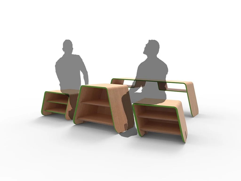 Pebble, Modular Furniture System by Kye Fowler