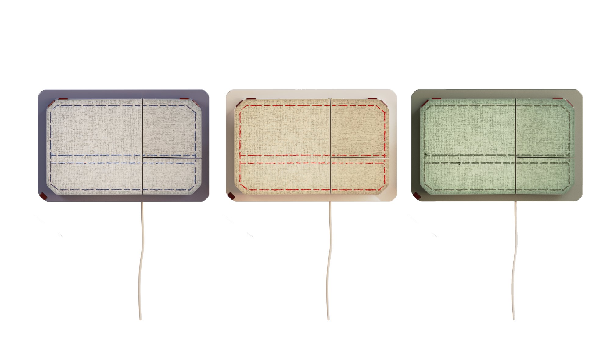 Multiple colour options.