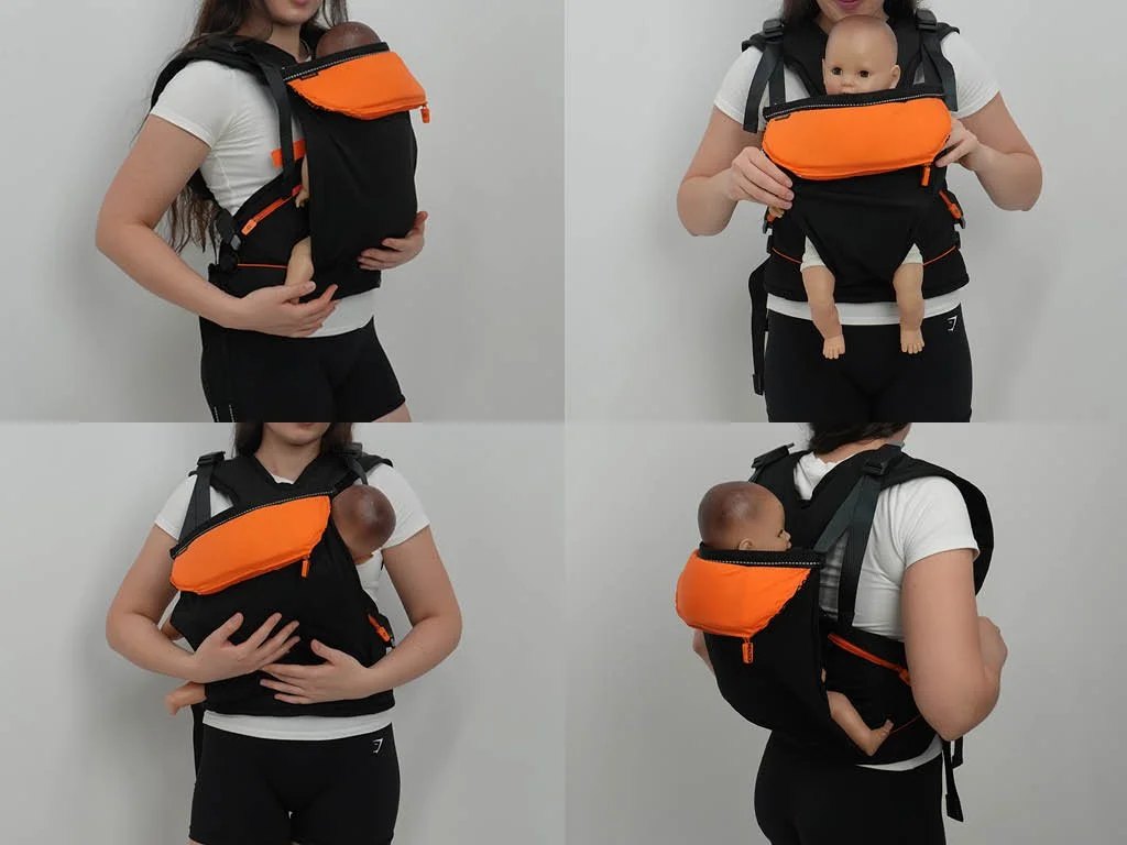 Four carrying positions.