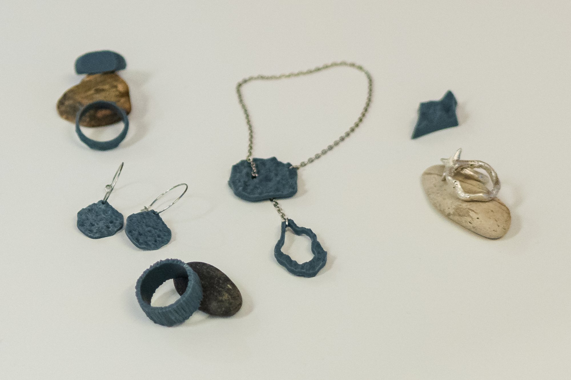 3D printed and sand-casted trial iterations