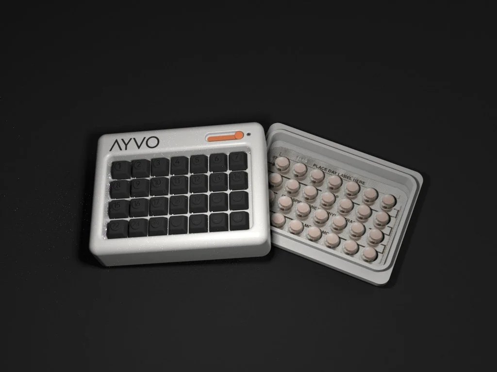 AYVO: Discreet, Smart Contraceptive Companion by Amelie-Aiko Loof