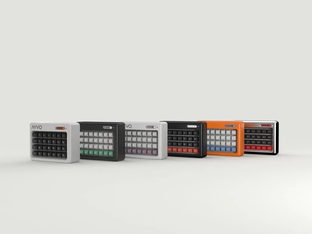 AYVO customisation options.