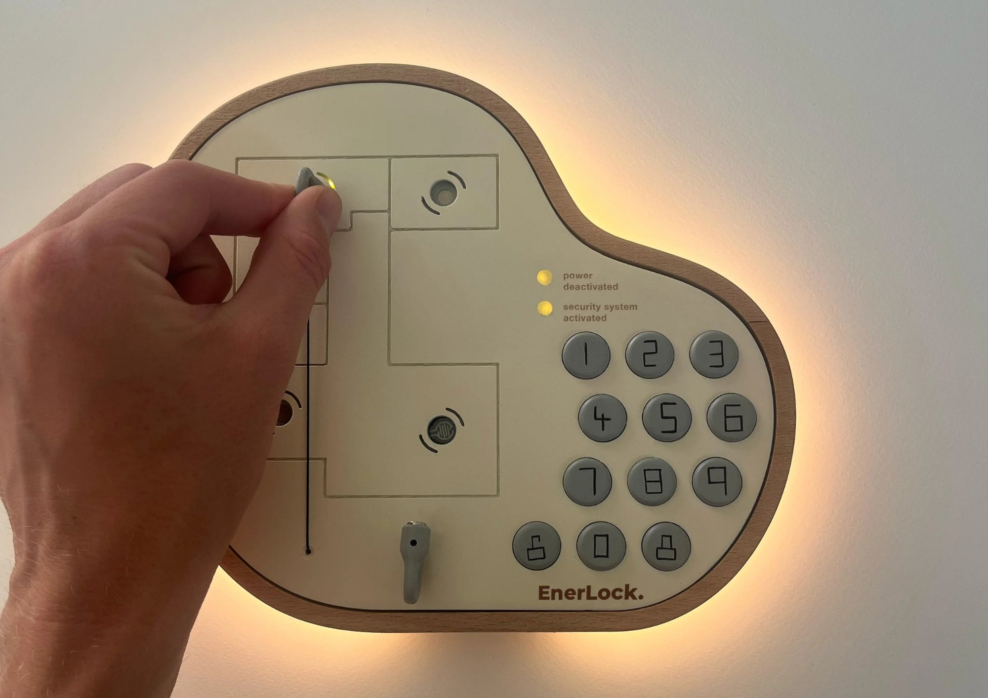 Energy activators attach via a magnetic connection, providing a secure hold with audible click feedback to confirm successful placement.