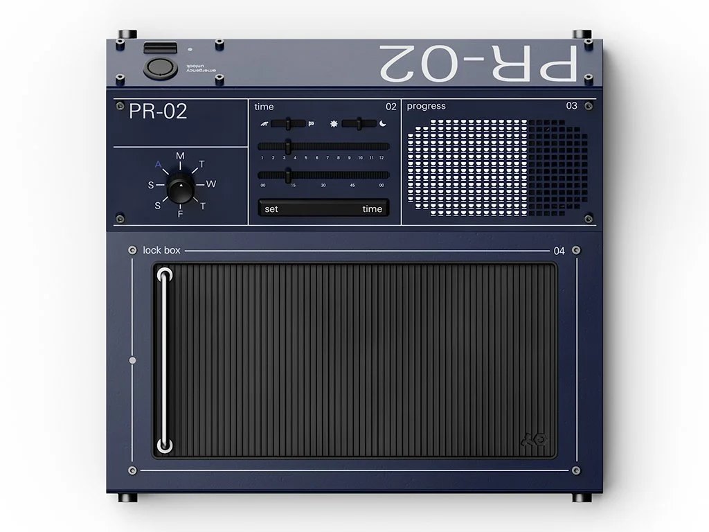 A top view of the PR-02.
