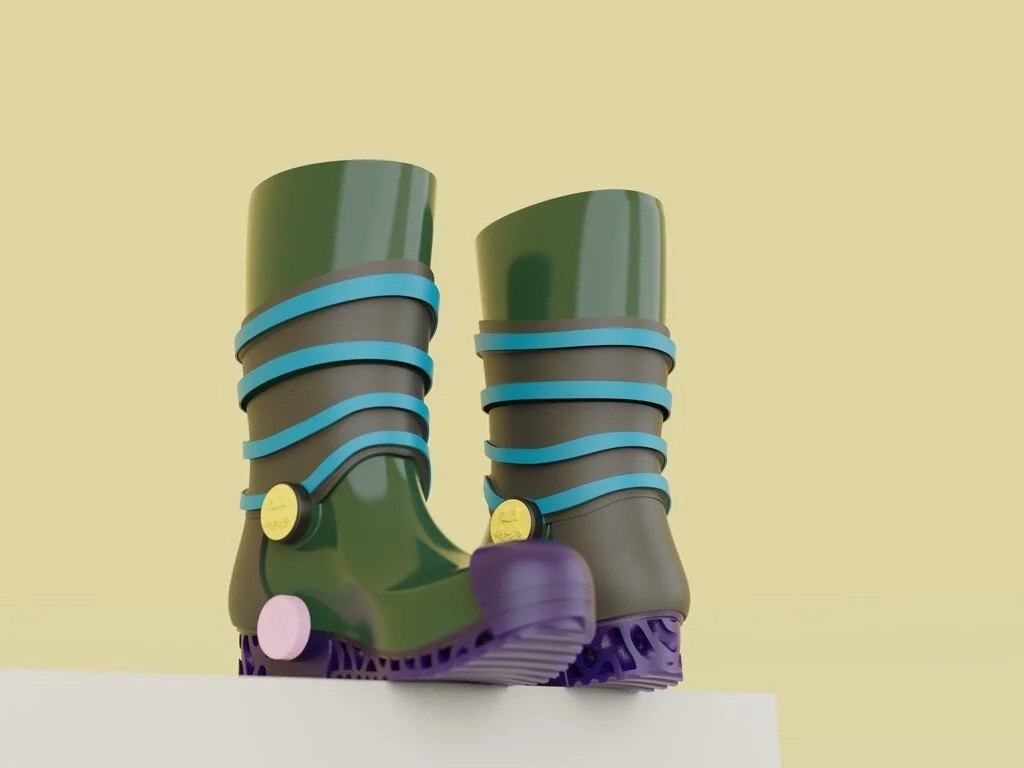 Norman’s Modular Gumboot by James Power, Jordan Truong, and Harriet Lindsay