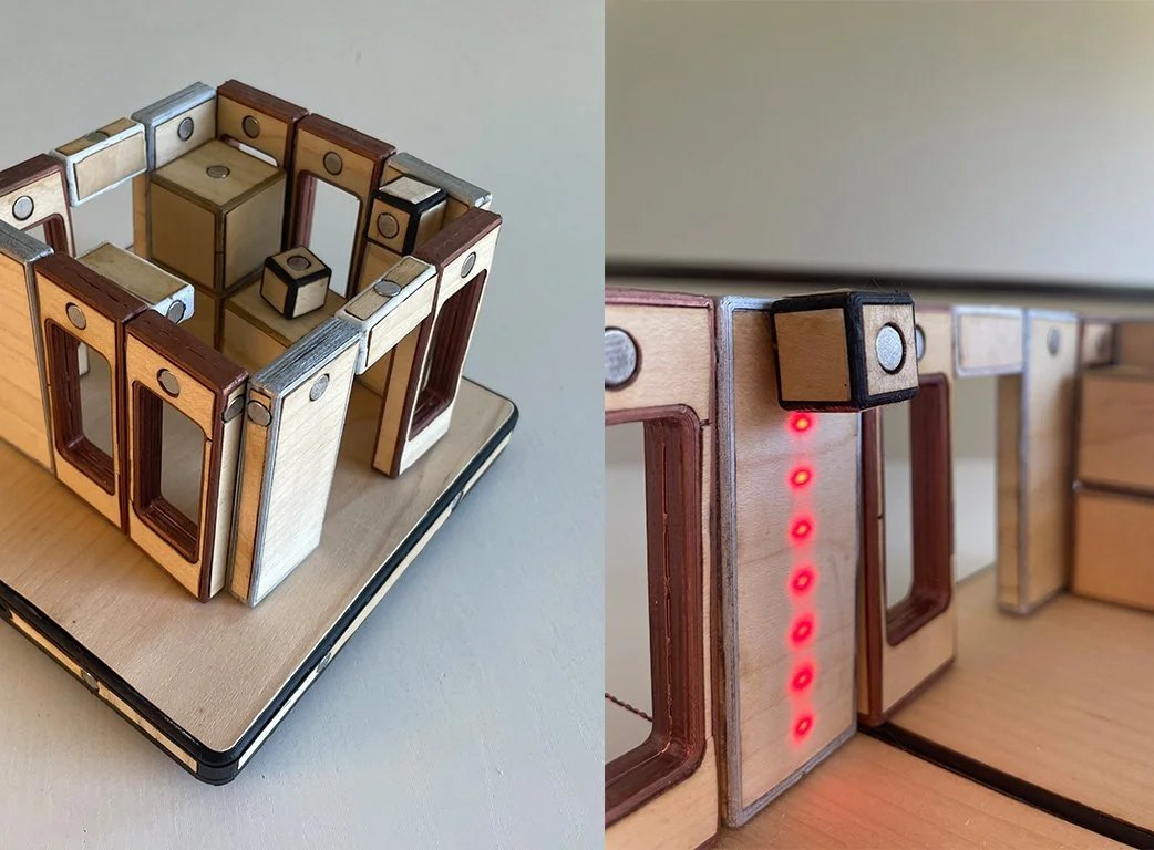 Partial working model.