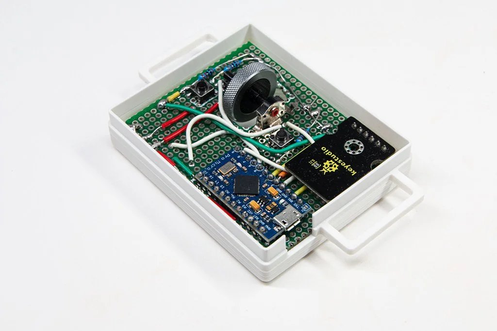 Components used in the KomPac Mouse.