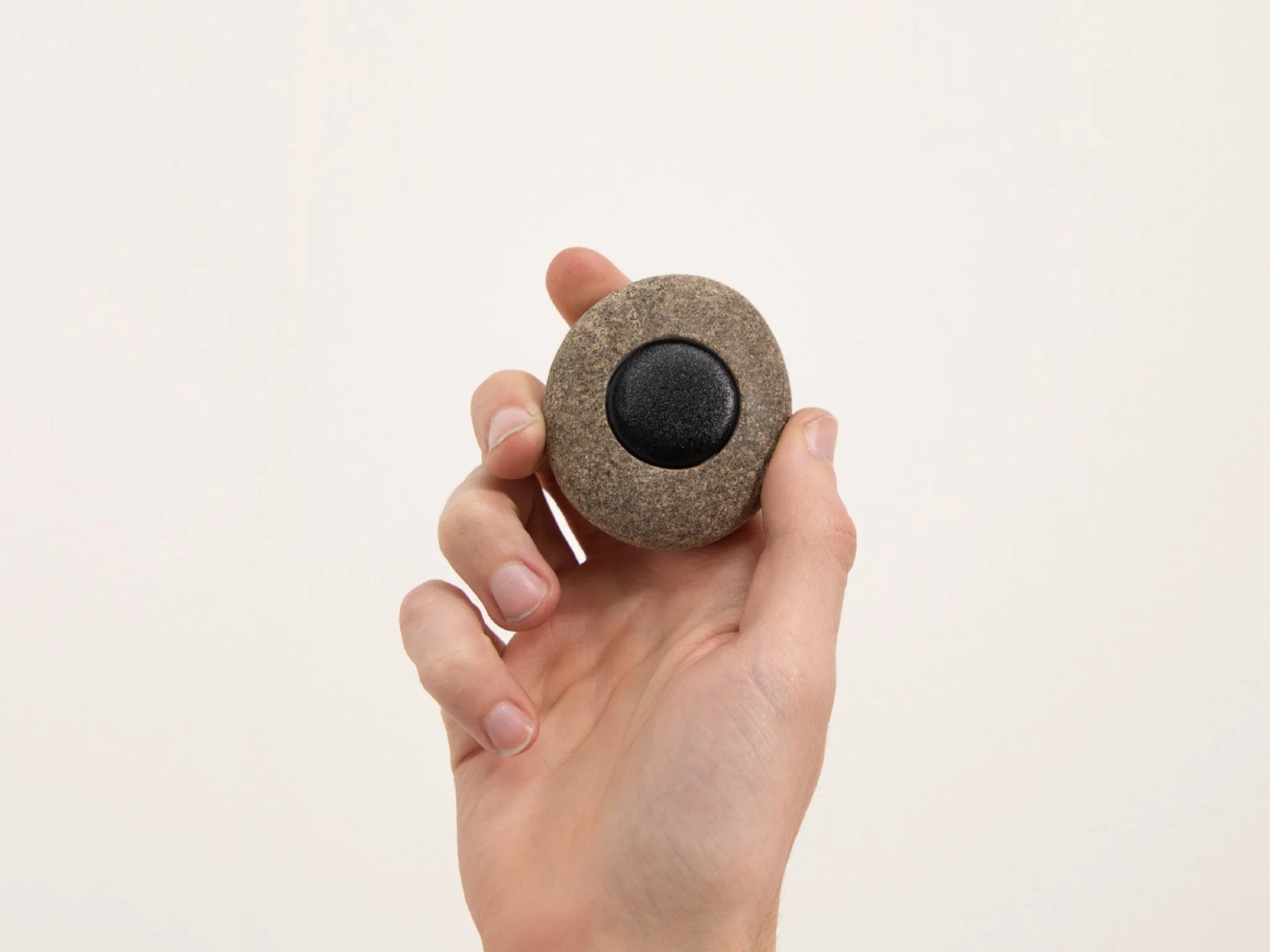 The music stones serve as tangible vessels that give physical dimension to the music that is uploaded into them. Each stone holds a single body of music (an album, a DJ set, a live recording, a playlist, or any other curated collection of music).