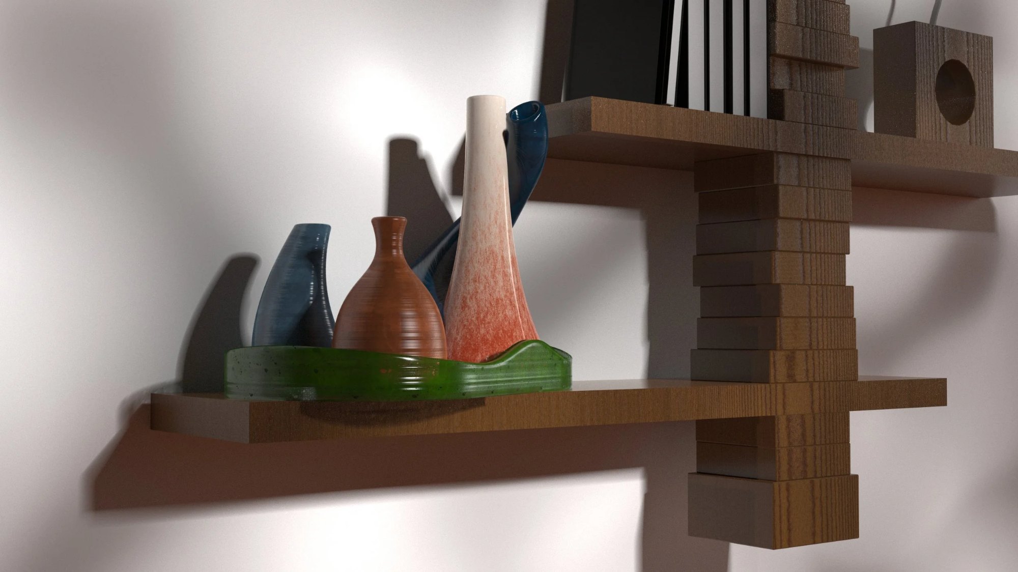 A homeware set based on photos of a wedding where they wanted to emphasise their union, their guests and the location.